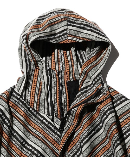 BEAMS PLUS(ビームスプラス)の「BEAMS PLUS / ジャカード ストライプ クルーザー ジャケット(ブルゾン・メンズ・ホワイト/オリーブ・XL/L/M/S)」の17枚目の写真