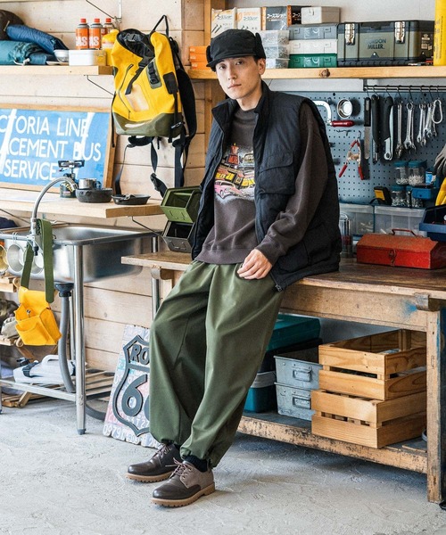 niko and...（ニコアンド）の「[抗菌防臭]キリカエフライトジェットキャップ（キャップ・メンズ・ブラック/カーキ・FREE）」の3枚目の写真