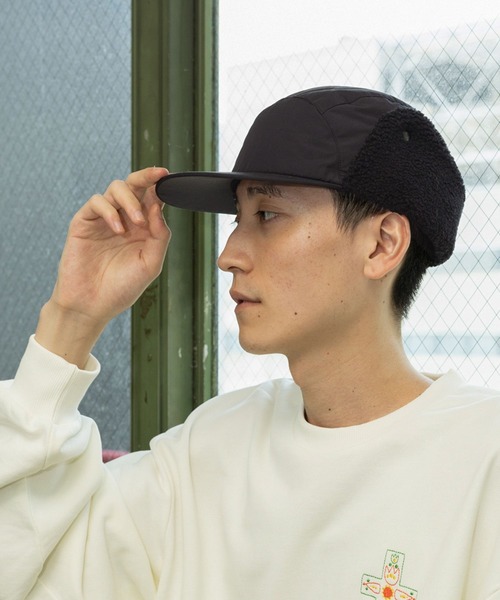 niko and...（ニコアンド）の「[抗菌防臭]キリカエフライトジェットキャップ（キャップ・メンズ・ブラック/カーキ・FREE）」の8枚目の写真