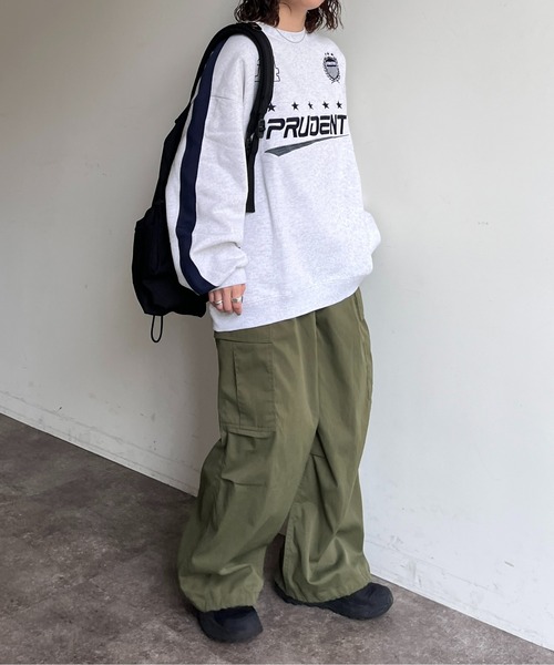 CPCM（シーピーシーエム）の「ユニフォームスウェット（スウェット・メンズ・ネイビー/マスタード/グレー・M/L）」の9枚目の写真