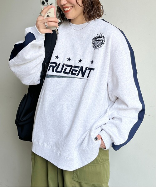 CPCM（シーピーシーエム）の「ユニフォームスウェット（スウェット・メンズ・ネイビー/マスタード/グレー・M/L）」の4枚目の写真