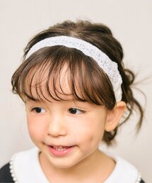 apres les cours（アプレレクール）の「チュールレースヘアバンド（その他ヘアアクセサリー・キッズ）」