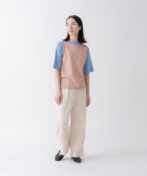 Kelen（ケレン）の「「KELEN/ケレン」タックデザインパンツ（その他パンツ・レディース・ピンク/オフホワイト/カーキ・FREE）」の9枚目の写真