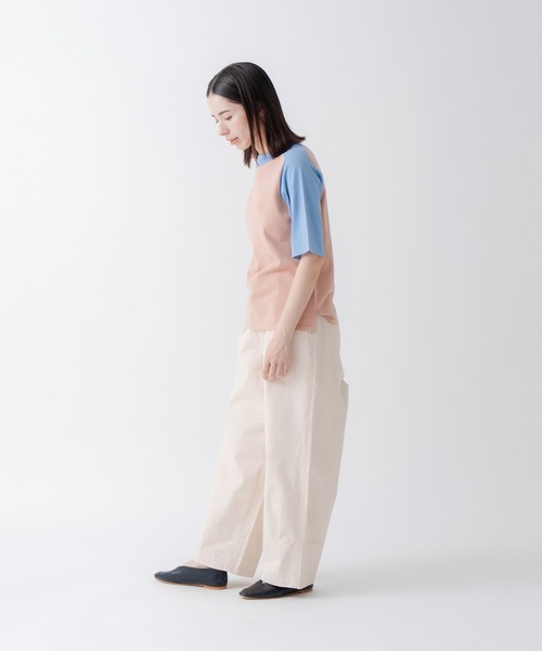 Kelen（ケレン）の「「KELEN/ケレン」タックデザインパンツ（その他パンツ・レディース・ピンク/オフホワイト/カーキ・FREE）」の10枚目の写真