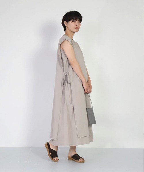 【セール】[ OWLEYE by domingo / アウルアイ ] 60/-シルケットスムース レイヤードワンピース（ワンピース）｜OWLEYE by domingo（アウルアイ バイドミンゴ）