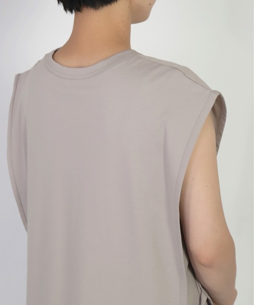 【セール】[ OWLEYE by domingo / アウルアイ ] 60/-シルケットスムース レイヤードワンピース（ワンピース）｜OWLEYE by domingo（アウルアイ バイドミンゴ）