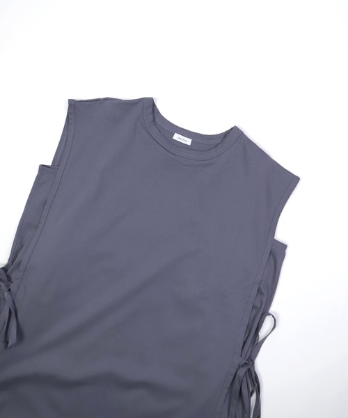 【セール】[ OWLEYE by domingo / アウルアイ ] 60/-シルケットスムース レイヤードワンピース（ワンピース）｜OWLEYE by domingo（アウルアイ バイドミンゴ）