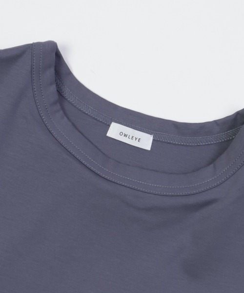 【セール】[ OWLEYE by domingo / アウルアイ ] 60/-シルケットスムース レイヤードワンピース（ワンピース）｜OWLEYE by domingo（アウルアイ バイドミンゴ）