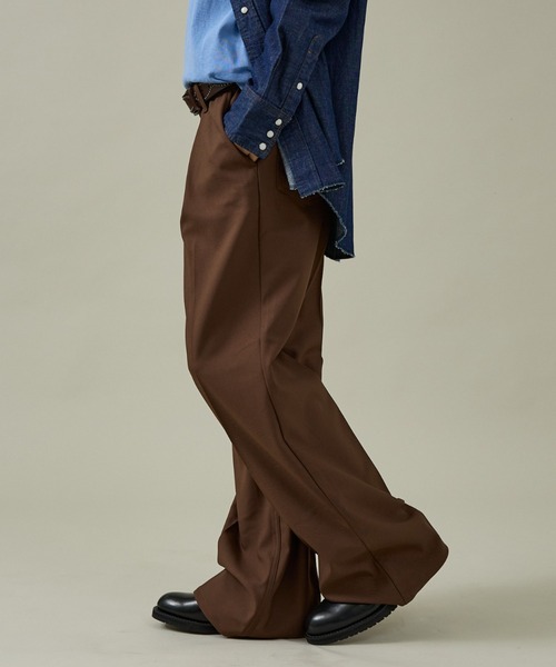 レア　Wrangler DAMAGEDONE ランチャー　スラックス　フレア Wrangler スラックス 「Wrangler/ラングラー」ランチャードレス