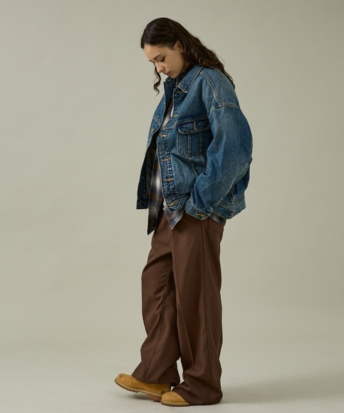 WEB限定】WRANGLER WRANCHER WIDE/ランチャー フレア ワイド