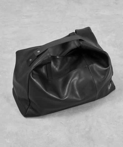 美品⭐️パトリックステファン トートバッグ レザー ブラック PATRICK STEPHAN トートバッグ パトリックステファン / Leather