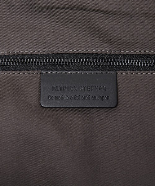 PATRICK STEPHAN(パトリックステファン)の「PATRICK STEPHAN パトリックステファン / Leather tote bag "grande poche" 2 カウハイドレザービッグトートバッグ / 174ABG01(トートバッグ・メンズ・ブラック・FREE)」の16枚目の写真