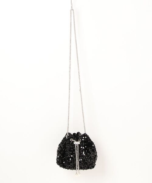 TONE SELECT GOODS(トーンセレクトグッズ)の「urbanfemine./スパンコールショルダーバッグ U7178(ショルダーバッグ・レディース・シルバー/ブラック・FREE)」の18枚目の写真