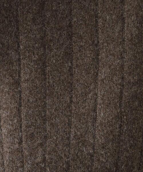 index（インデックス）の「◆≪5color≫ ワイドリブハイネックニット/ボリューム袖【洗濯機洗い可】（ニット/セーター・レディース・ブラウン系/ブルー/ライトグレー/ピンク系/パープル・40/42/38/36）」の22枚目の写真