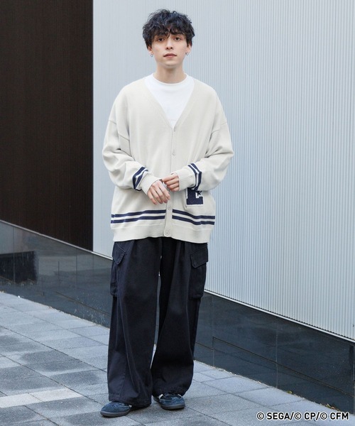 RAGEBLUE(レイジブルー)の「【プロジェクトセカイ×ZOZOTOWN】Leo/needコラボ サガラ刺繍ニットカーディガン(カーディガン/ボレロ・メンズ・アイボリー・MEDIUM/LARGE)」の11枚目の写真