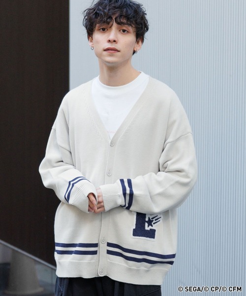 RAGEBLUE(レイジブルー)の「【プロジェクトセカイ×ZOZOTOWN】Leo/needコラボ サガラ刺繍ニットカーディガン(カーディガン/ボレロ・メンズ・アイボリー・MEDIUM/LARGE)」の13枚目の写真