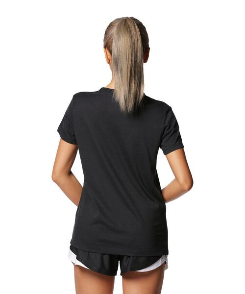 UNDER ARMOUR(アンダーアーマー)の「UAライブ スポーツスタイル グラフィックショートスリーブ クルー(トレーニング/レディース)(Tシャツ/カットソー・レディース・ブラック系その他・L/S)」の2枚目の写真