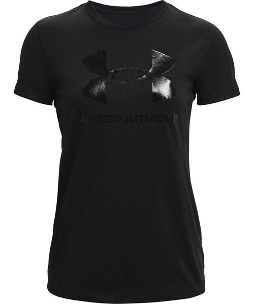 UNDER ARMOUR(アンダーアーマー)の「UAライブ スポーツスタイル グラフィックショートスリーブ クルー(トレーニング/レディース)(Tシャツ/カットソー・レディース・ブラック系その他・L/S)」の11枚目の写真