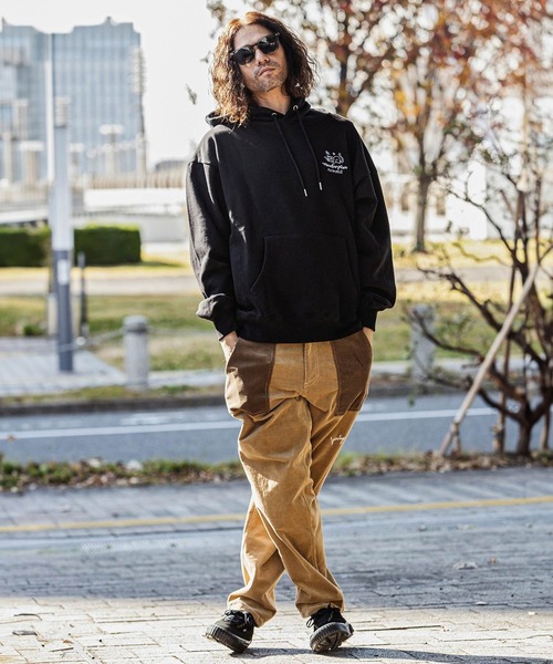 マークゴンザレス×ネックフェイス　2005年　世界限定400本　かなりレア Mark Gonzales (マークゴンザレス) 裏起毛 バックプリント クルー