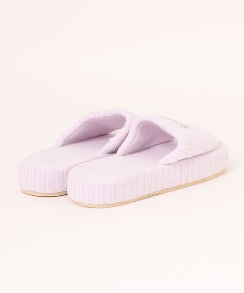 SNIDEL HOME（スナイデルホーム）の「【MilkySmooth】ビジュースリッパ（ルームシューズ/スリッパ・レディース・ラベンダー/サックスブルー/グレー・FREE）」の11枚目の写真