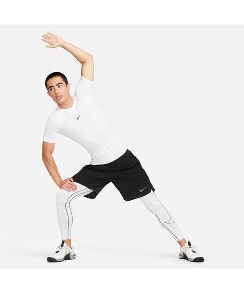NIKE(ナイキ)の「NIKE/ナイキ AS M NP DF TIGHT TOP SS/タイト ショートスリーブ フィットネストップ(その他アンダーウェア/インナー・メンズ・ネイビー/ブラック/ホワイト・L/M/2XL/XL/S)」の12枚目の写真