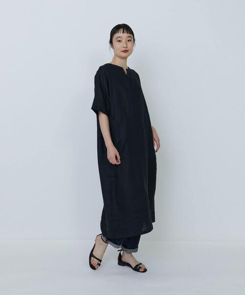 LOISIR（ロワズィール）の「リネンエンブロイダリーワンピース