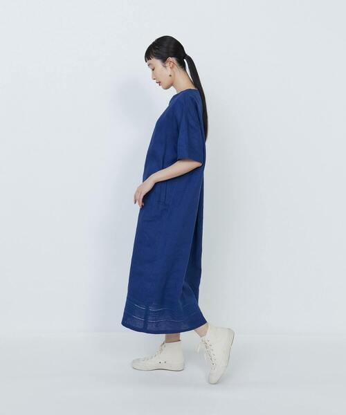 LOISIR（ロワズィール）の「リネンエンブロイダリーワンピース