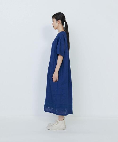 LOISIR（ロワズィール）の「リネンエンブロイダリーワンピース