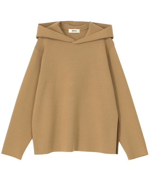 ZUCCa（ズッカ）の「ミラノリブニット / ニットプルオーバー / (O)（ニット/セーター・レディース・ダークグレー/ベージュ/ライトグレー・M size）」の3枚目の写真