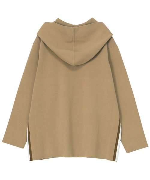 ZUCCa（ズッカ）の「ミラノリブニット / ニットプルオーバー / (O)（ニット/セーター・レディース・ダークグレー/ベージュ/ライトグレー・M size）」の12枚目の写真