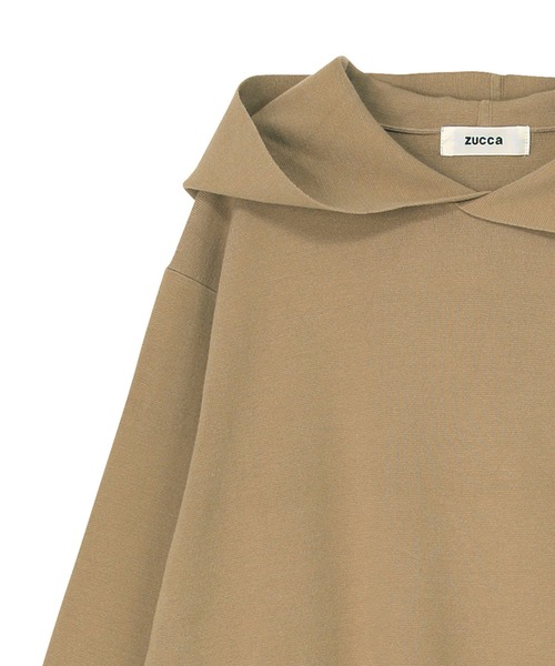 ZUCCa（ズッカ）の「ミラノリブニット / ニットプルオーバー / (O)（ニット/セーター・レディース・ダークグレー/ベージュ/ライトグレー・M size）」の13枚目の写真