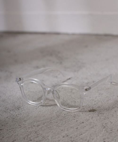 Birthday room(バースデイルーム)の「ブルーライトカットセルフレーム伊達メガネ / blue light cut cell frame glasses(メガネ・レディース・ブラック/ブラウン/クリア・FREE)」の9枚目の写真