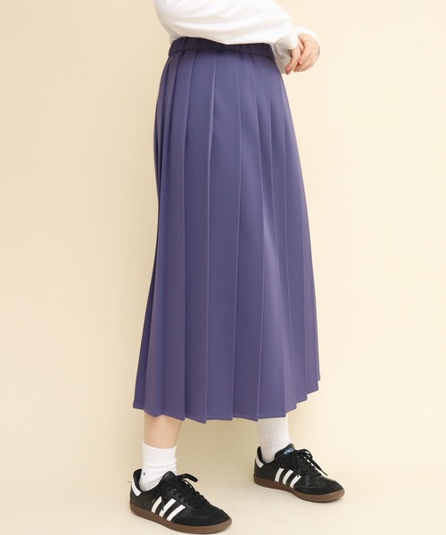 スカート kwotias YABANE pleats skirt/purple F スカート kwotias YABANE pleats skirt/purple F VIOLETTA