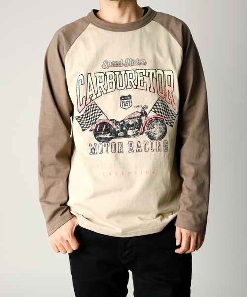 INASTUDIOS ZOO(イーナストゥディオスズー)の「「INASTUDIOS SELECT」プリントラグランTシャツ(Tシャツ/カットソー・メンズ・グレー系その他2/グレー系その他3/ホワイト系その他/ベージュ系その他/ベージュ系その他2/グレー系その他/ホワイト系その他2/ベージュ系その他3/ホワイト系その他3・LARGE/X-LARGE/MEDIUM)」の7枚目の写真