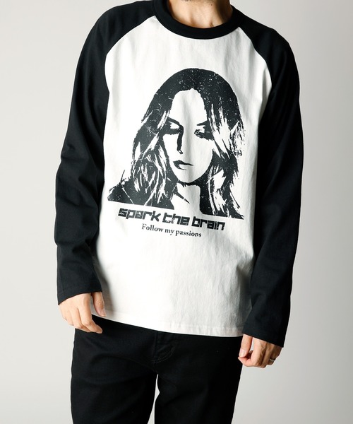 INASTUDIOS ZOO(イーナストゥディオスズー)の「「INASTUDIOS SELECT」プリントラグランTシャツ(Tシャツ/カットソー・メンズ・グレー系その他2/グレー系その他3/ホワイト系その他/ベージュ系その他/ベージュ系その他2/グレー系その他/ホワイト系その他2/ベージュ系その他3/ホワイト系その他3・LARGE/X-LARGE/MEDIUM)」の3枚目の写真