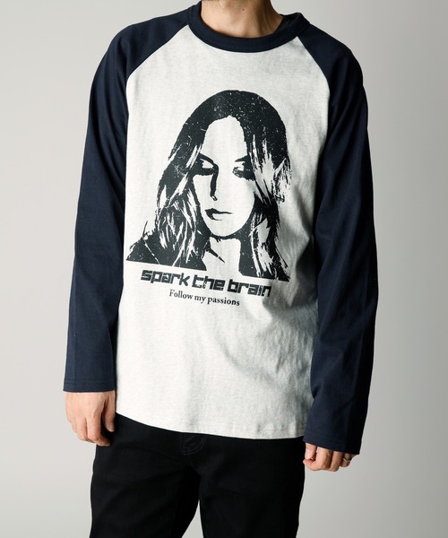INASTUDIOS ZOO(イーナストゥディオスズー)の「「INASTUDIOS SELECT」プリントラグランTシャツ(Tシャツ/カットソー・メンズ・グレー系その他2/グレー系その他3/ホワイト系その他/ベージュ系その他/ベージュ系その他2/グレー系その他/ホワイト系その他2/ベージュ系その他3/ホワイト系その他3・LARGE/X-LARGE/MEDIUM)」の5枚目の写真