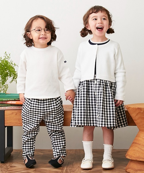 プティマイン　お揃い　ワンピース プティマイン リアン 親子お揃い ワンピース2点セット