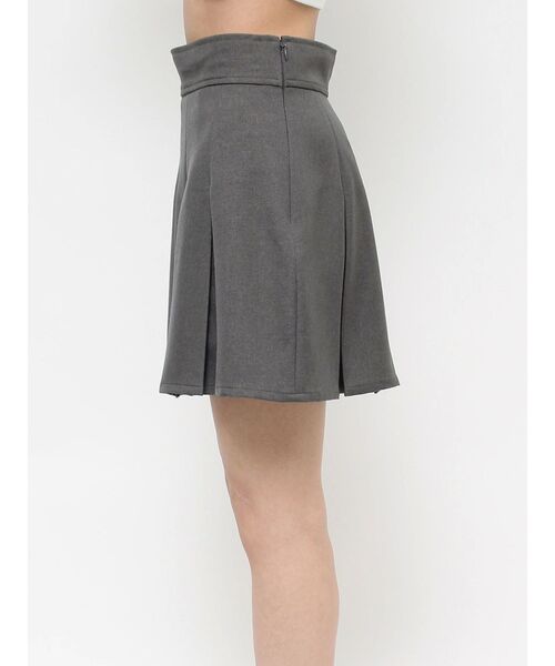 RESEXXY(リゼクシー)の「プリーツデザインミニスカート(スカート・レディース・チャコールグレー/ブラック/アイボリー・FREE)」の20枚目の写真