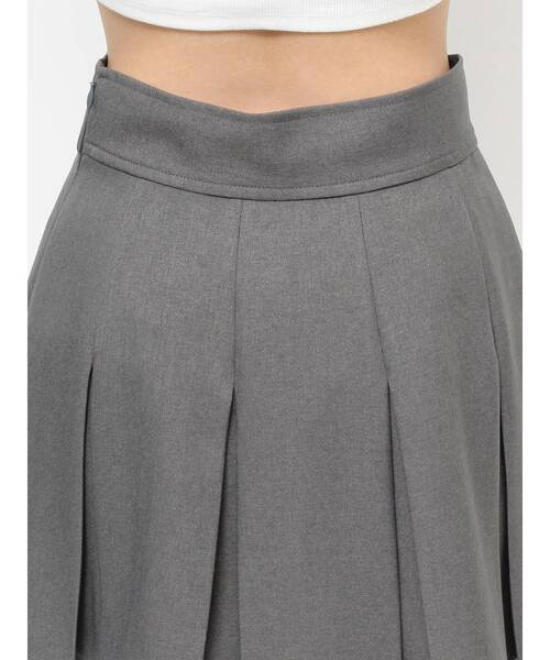 RESEXXY(リゼクシー)の「プリーツデザインミニスカート(スカート・レディース・チャコールグレー/ブラック/アイボリー・FREE)」の22枚目の写真