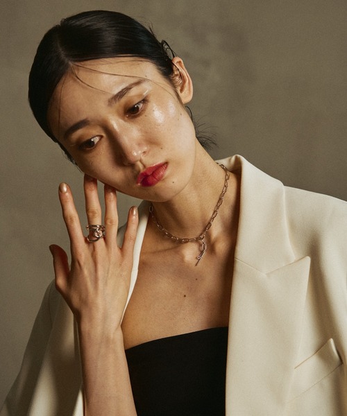 bonu.(ボヌ)の「【silver925】ニュアンスリング(リング・レディース・シルバー・#12)」の5枚目の写真