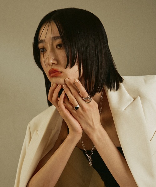 bonu.(ボヌ)の「【silver925】ニュアンスリング(リング・レディース・シルバー・#12)」の4枚目の写真