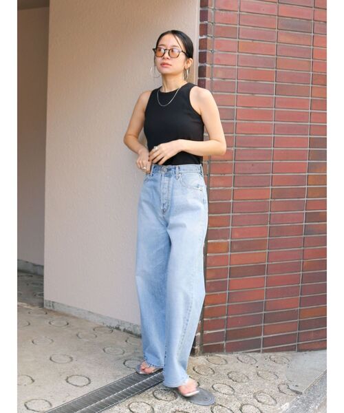 Ungrid（アングリッド）の「オーガビッツアメスリタンクトップ（タンクトップ・レディース・グリーン/オレンジ/オフホワイト/ブラック・FREE）」の7枚目の写真