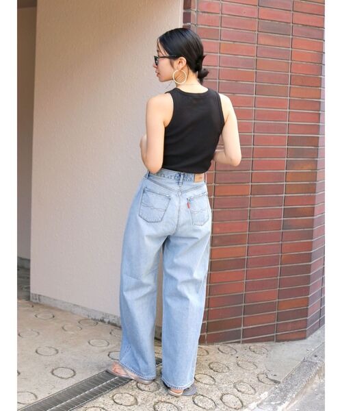 Ungrid（アングリッド）の「オーガビッツアメスリタンクトップ（タンクトップ・レディース・グリーン/オレンジ/オフホワイト/ブラック・FREE）」の8枚目の写真