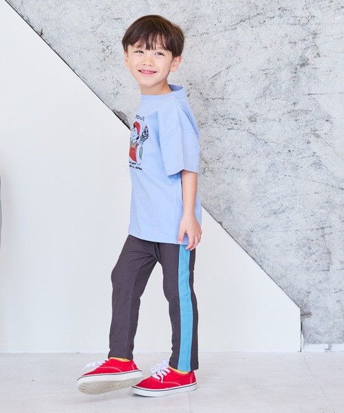 Life Support Products(ライフサポートプロダクツ)の「ツイルカットソー9分丈パンツ(80~150cm)(その他パンツ・キッズ・グリーン/オレンジ/グレー/ブラック・110/120/130/95/140/150/90/100/80)」の7枚目の写真