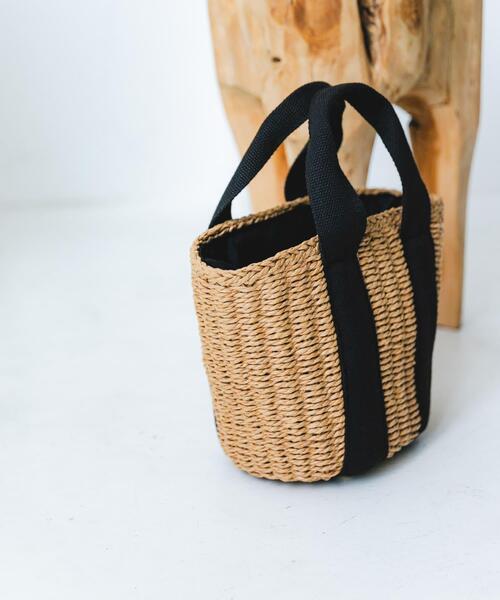 RODE SKO（ロデスコ）の「ナチュラルカゴバッグ（かごバッグ・レディース・ナチュラル/ベージュ・ONE）」の4枚目の写真