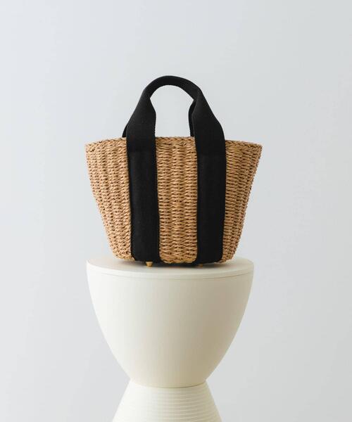 RODE SKO（ロデスコ）の「ナチュラルカゴバッグ（かごバッグ・レディース・ナチュラル/ベージュ・ONE）」の6枚目の写真