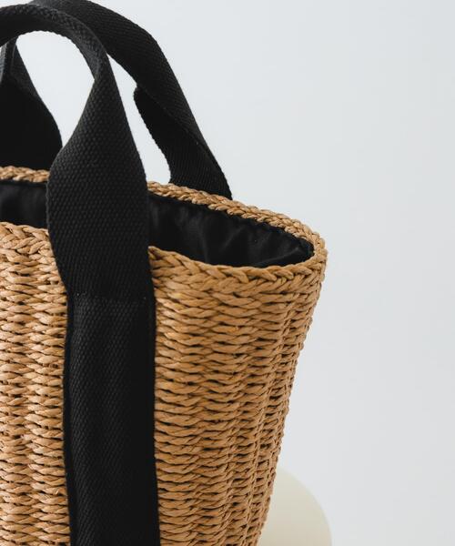 RODE SKO（ロデスコ）の「ナチュラルカゴバッグ（かごバッグ・レディース・ナチュラル/ベージュ・ONE）」の7枚目の写真