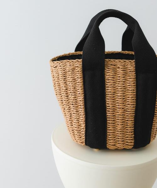 RODE SKO（ロデスコ）の「ナチュラルカゴバッグ（かごバッグ・レディース・ナチュラル/ベージュ・ONE）」の8枚目の写真