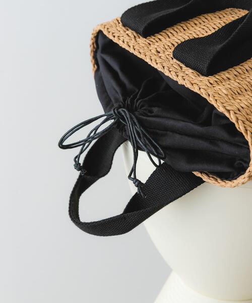 RODE SKO（ロデスコ）の「ナチュラルカゴバッグ（かごバッグ・レディース・ナチュラル/ベージュ・ONE）」の9枚目の写真