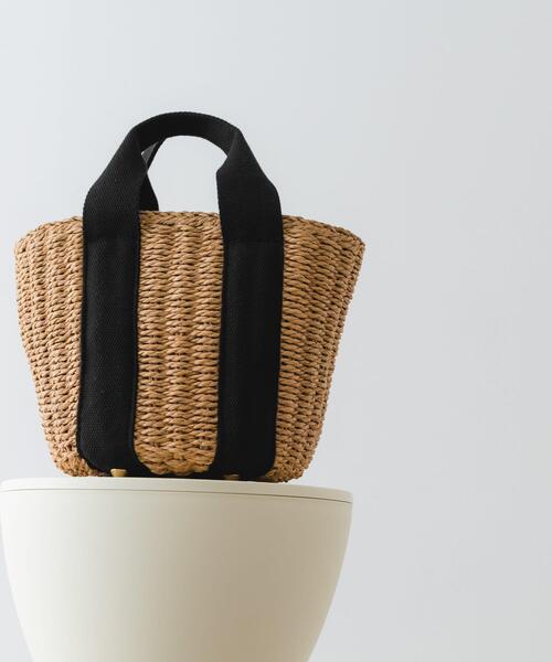 RODE SKO（ロデスコ）の「ナチュラルカゴバッグ（かごバッグ・レディース・ナチュラル/ベージュ・ONE）」の10枚目の写真